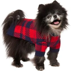 Frisco Fleece Lined Buffalo Plaid Mock Neck Dog & Cat Sweater 13 Frisco Fleece Lined Buffalo Plaid Mock Neck Dog & Cat Sweater -Cat Supplies 718470 PT2. AC SS1800 V1703184630