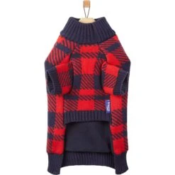 Frisco Fleece Lined Buffalo Plaid Mock Neck Dog & Cat Sweater 15 Frisco Fleece Lined Buffalo Plaid Mock Neck Dog & Cat Sweater -Cat Supplies 718470 PT4. AC SS1800 V1693234777