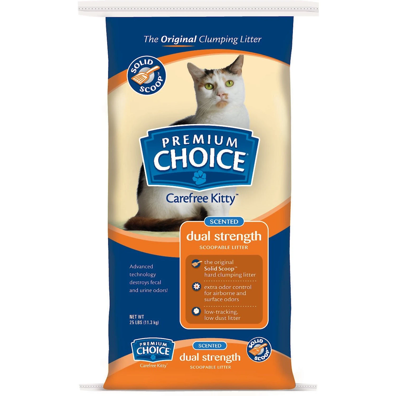 Premium Choice Carefree Fresh Scented Clumping Clay Cat Litter 3 Premium Choice Carefree Fresh Scented Clumping Clay Cat Litter