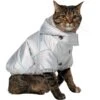 Frisco Heavy Weight Iridescent Quilted Dog & Cat Hooded Puffer Coat -Cat Supplies 720038 MAIN. AC SS1800 V1692380010