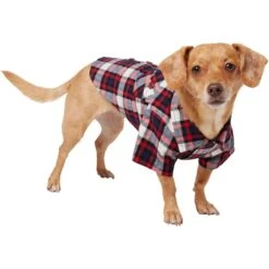 Frisco Red & Blue Plaid Dog & Cat Flannel Shirt -Cat Supplies 720838 PT2. AC SS1800 V1703194381