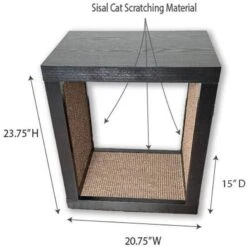 Designer Pet Products Bailey Cat Scratcher End Table -Cat Supplies 722862 PT6. AC SS1800 V1671038003