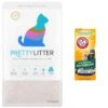 PrettyLitter Health Monitoring Cat Litter & Arm & Hammer Litter Cat Litter Deodorizer Powder -Cat Supplies 724318 MAIN. AC SS1800 V1669828478