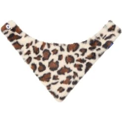 Frisco Leopard Faux Fur Dog & Cat Bandana -Cat Supplies 733894 PT3. AC SS1800 V1692375982
