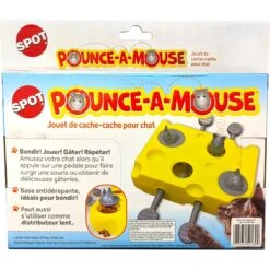 Ethical Pet Pounce A Mouse Treat Dispensing Cat Toy, Yellow 10 Ethical Pet Pounce A Mouse Treat Dispensing Cat Toy, Yellow -Cat Supplies 736558 PT3. AC SS1800 V1683657547