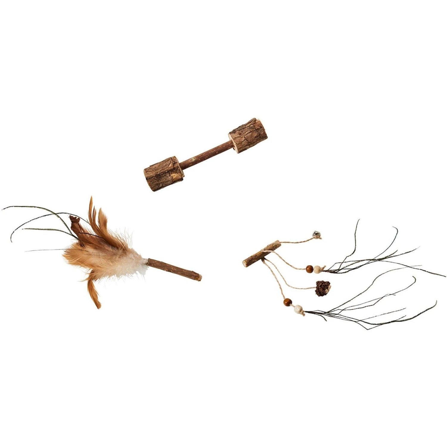 Ethical Pet Cat Chew Toy With Catnip, Assorted 3 Ethical Pet Cat Chew Toy With Catnip, Assorted