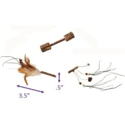 Ethical Pet Cat Chew Toy With Catnip, Assorted 15 Ethical Pet Cat Chew Toy With Catnip, Assorted -Cat Supplies 736686 PT6. AC SS1800 V1683292259