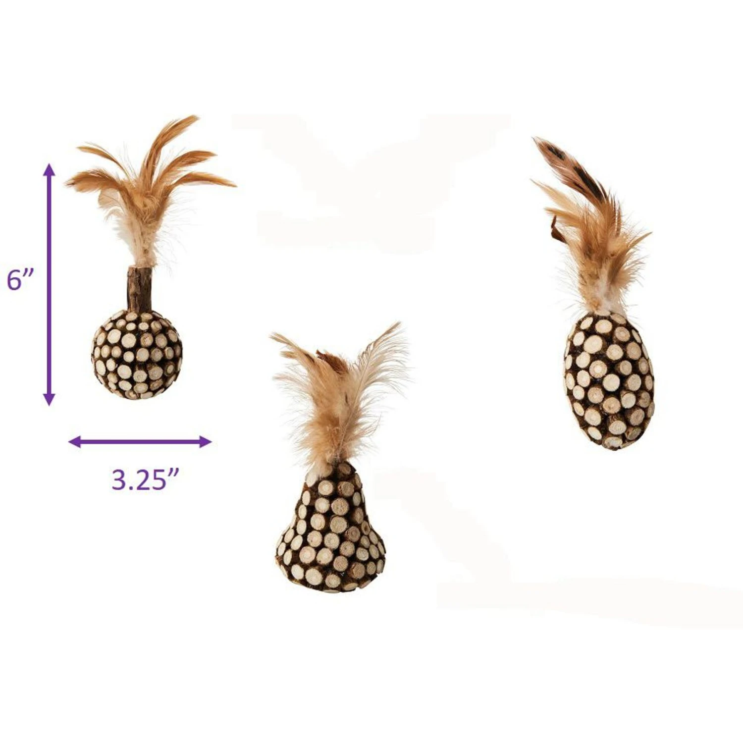 Ethical Pet Chunky Cat Chew Toy With Catnip, Assorted 9 Ethical Pet Chunky Cat Chew Toy With Catnip, Assorted - Image 7