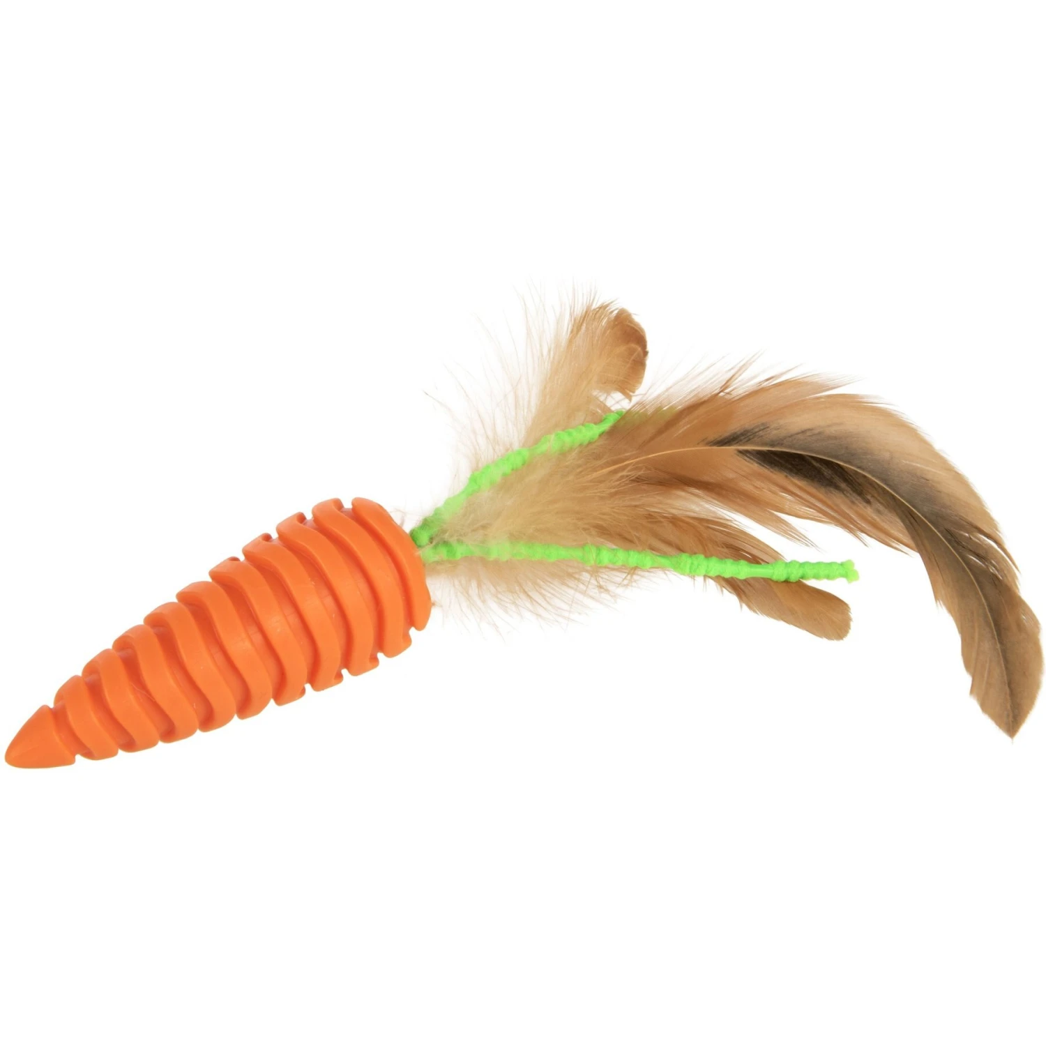 SmartyKat Crazy Carrot Flexible Bat & Chase Cat Toy 5 SmartyKat Crazy Carrot Flexible Bat & Chase Cat Toy - Image 3