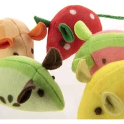 SmartyKat Skitter Slices Plush Cat Toy With Catnip, 5 Count -Cat Supplies 736894 PT5. AC SS1800 V1672843187