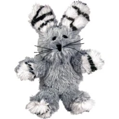 KONG Softies Fuzzy Bunny Cat Toy, Color Varies