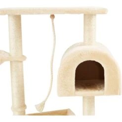 Go Pet Club 36-in Faux Fur Cat Tree & Condo 13 Go Pet Club 36-in Faux Fur Cat Tree & Condo -Cat Supplies 74008 PT3. AC SS1800 V1504040788