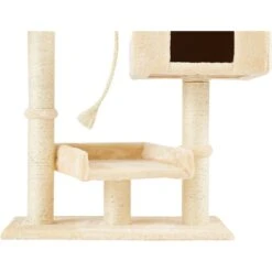 Go Pet Club 36-in Faux Fur Cat Tree & Condo 15 Go Pet Club 36-in Faux Fur Cat Tree & Condo -Cat Supplies 74008 PT5. AC SS1800 V1504040791