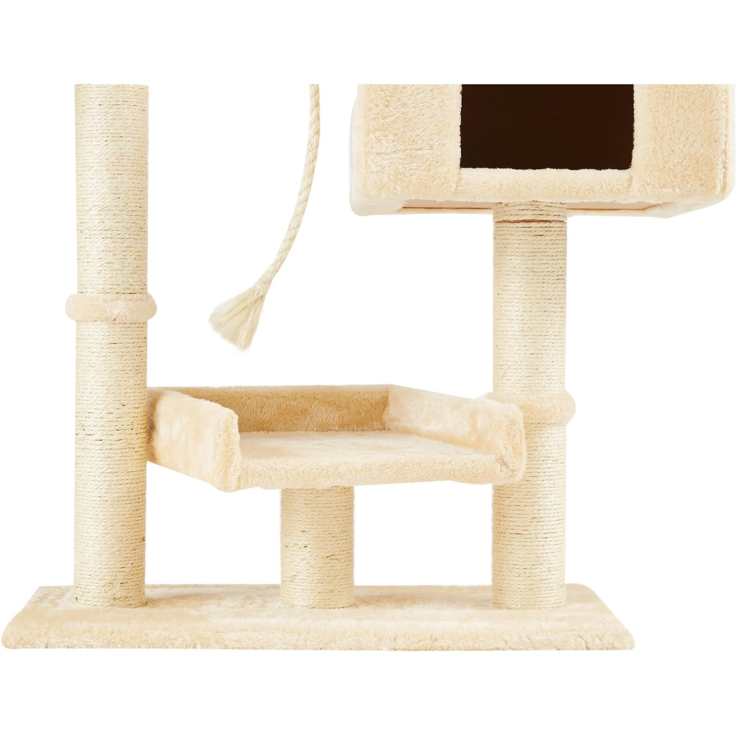 Go Pet Club 36-in Faux Fur Cat Tree & Condo 8 Go Pet Club 36-in Faux Fur Cat Tree & Condo - Image 6