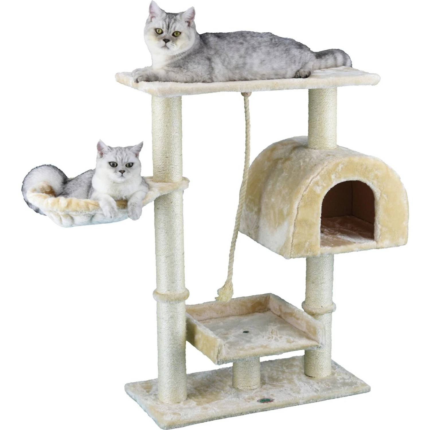 Go Pet Club 36-in Faux Fur Cat Tree & Condo 9 Go Pet Club 36-in Faux Fur Cat Tree & Condo - Image 7