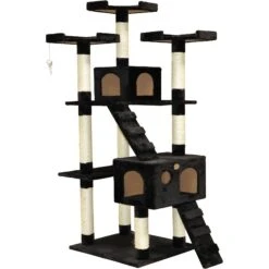 Go Pet Club 72-in Faux Fur Cat Tree & Condo -Cat Supplies 74024 PT2. AC SS1800 V1702056703