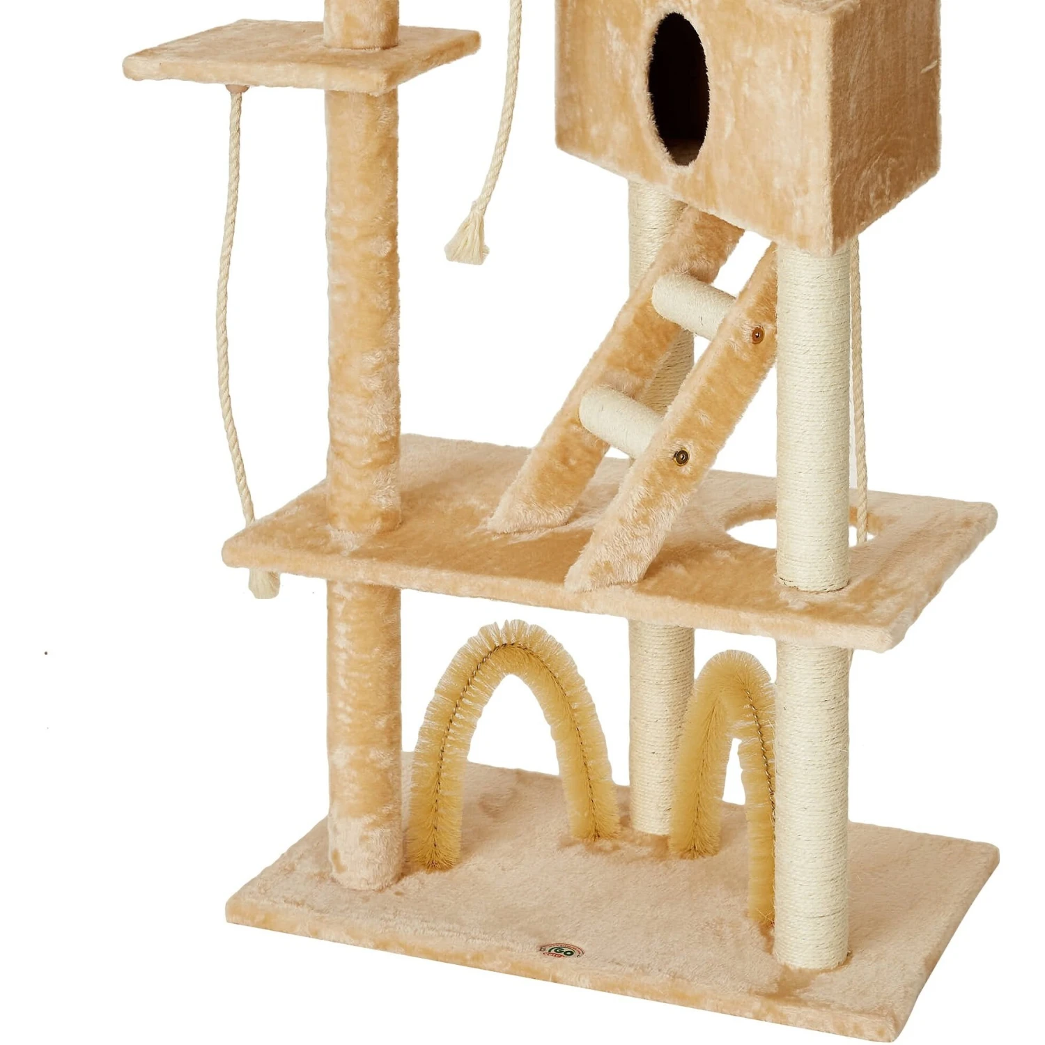 Go Pet Club 106-in Floor-to-Ceiling Faux Fur Cat Tree & Condo 6 Go Pet Club 106-in Floor-to-Ceiling Faux Fur Cat Tree & Condo - Image 4