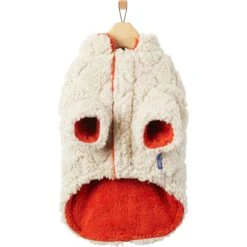 Frisco Medium Weight Quilted Sherpa Dog & Cat Zipper Coat -Cat Supplies 744166 PT4. AC SS1800 V1692978614