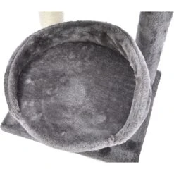 Cat Craft 3 Tier Plush Scratch & Lounge Cat Tree Habitat, Grey, Medium -Cat Supplies 744702 PT4. AC SS1800 V1689974547