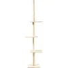 Cat Craft 4-Level Adjustable Climbing & Perch Cat Tree With Scratching Post, Cream, X-Large -Cat Supplies 744814 MAIN. AC SS1800 V1674080529