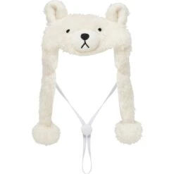 Frisco Plush Polar Bear Dog & Cat Hat 12 Frisco Plush Polar Bear Dog & Cat Hat -Cat Supplies 745614 PT3. AC SS1800 V1694801956