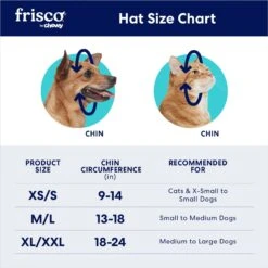 Frisco Nordic Pawprint Dog & Cat Hat -Cat Supplies 746782 PT1. AC SS1800 V1694799359