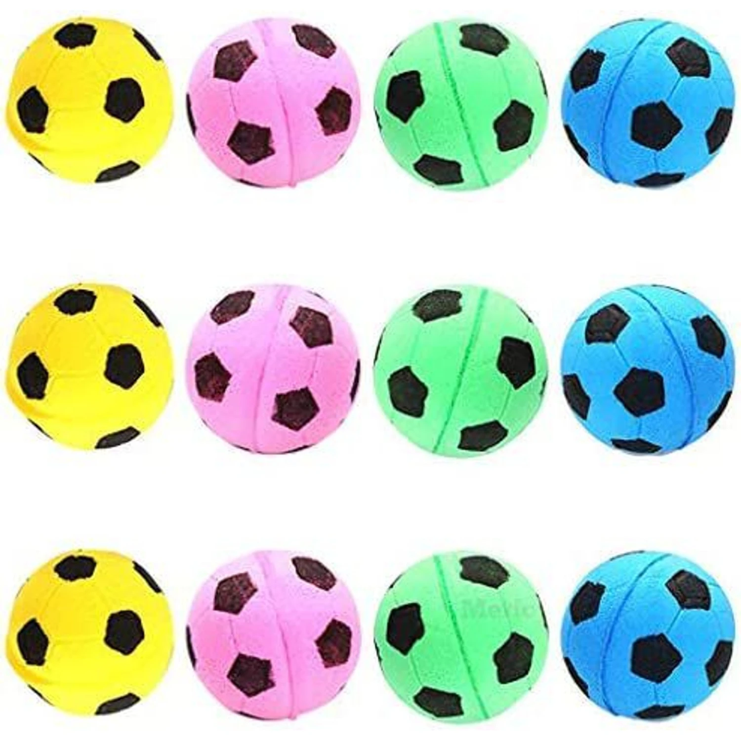 CoCoo Interactive Cat & Ferret Foam Soccer Fetch & Play Bouncy Ball Toy 3 CoCoo Interactive Cat & Ferret Foam Soccer Fetch & Play Bouncy Ball Toy