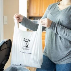 EcoLeo Compostabe Litter Scoop Cat Waste Bags 12 EcoLeo Compostabe Litter Scoop Cat Waste Bags -Cat Supplies 751454 PT5. AC SS1800 V1674572860