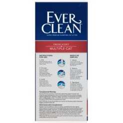 Ever Clean Multi-Cat Fresh Scented Clumping Clay Cat Litter 15 Ever Clean Multi-Cat Fresh Scented Clumping Clay Cat Litter -Cat Supplies 75543 PT6. AC SS1800 V1556635023