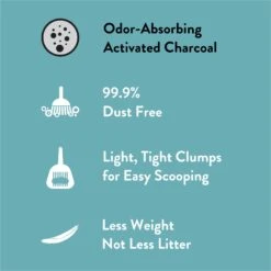 Tidy Max Lightweight Unscented Cat Litter, 17-lb Box -Cat Supplies 756574 PT6. AC SS1800 V1674068988