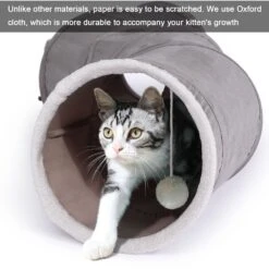 Ownpets S Shape Tunnel Cat Toy -Cat Supplies 759126 PT2. AC SS1800 V1674512019