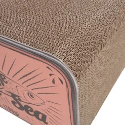 District 70 SARDINE Cardboard Cat Scratcher -Cat Supplies 762078 PT4. AC SS1800 V1675867253