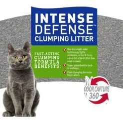 Nature's Miracle Intense Defense Odor Control Cat Litter, 40-lb Bag 12 Nature's Miracle Intense Defense Odor Control Cat Litter, 40-lb Bag -Cat Supplies 767566 PT2. AC SS1800 V1675442941