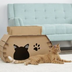 Carlson Pet Products Cat Camper & Scratcher 10 Carlson Pet Products Cat Camper & Scratcher -Cat Supplies 778382 PT2. AC SS1800 V1676490268