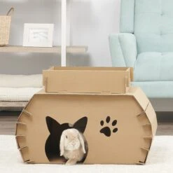 Carlson Pet Products Cat Camper & Scratcher 11 Carlson Pet Products Cat Camper & Scratcher -Cat Supplies 778382 PT3. AC SS1800 V1676490267