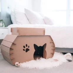 Carlson Pet Products Cat Camper & Scratcher 12 Carlson Pet Products Cat Camper & Scratcher -Cat Supplies 778382 PT4. AC SS1800 V1676490270