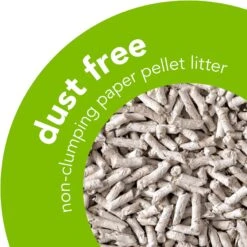 Okocat Dust-Free Unscented Non-Clumping Paper Pellet Cat Litter -Cat Supplies 78964 PT3. AC SS1800 V1588887353