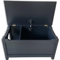 Designer Pet Products Parker Designer Catbox Litter Box Enclosure, Charcoal Black -Cat Supplies 790966 PT3. AC SS1800 V1679343281