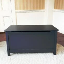 Designer Pet Products Parker Designer Catbox Litter Box Enclosure, Charcoal Black -Cat Supplies 790966 PT6. AC SS1800 V1679340579