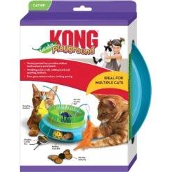 KONG Playground Garden Cat Toy, Green 7 KONG Playground Garden Cat Toy, Green -Cat Supplies 797422 PT2. AC SS1800 V1678199205