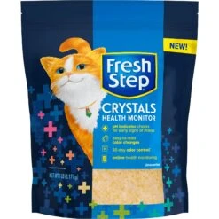 Fresh Step Crystals Health Monitor Unscented Cat Litter -Cat Supplies 802390 PT6. AC SS1800 V1694458944