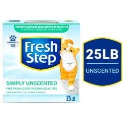 Fresh Step Simply Unscented Clumping Clay Cat Litter