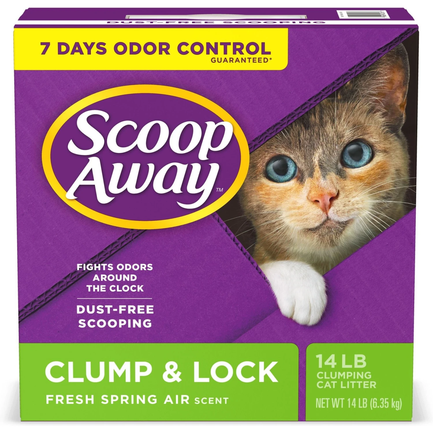 Scoop Away Clump & Lock Scented Clumping Clay Cat Litter 8 Scoop Away Clump & Lock Scented Clumping Clay Cat Litter - Image 6
