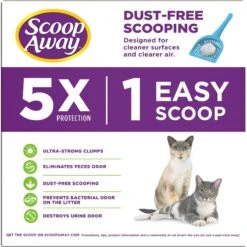 Scoop Away Clump & Lock Scented Clumping Clay Cat Litter 18 Scoop Away Clump & Lock Scented Clumping Clay Cat Litter -Cat Supplies 80310 PT7. AC SS1800 V1586179741