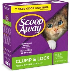Scoop Away Clump & Lock Scented Clumping Clay Cat Litter 19 Scoop Away Clump & Lock Scented Clumping Clay Cat Litter -Cat Supplies 80310 PT8. AC SS1800 V1586179750