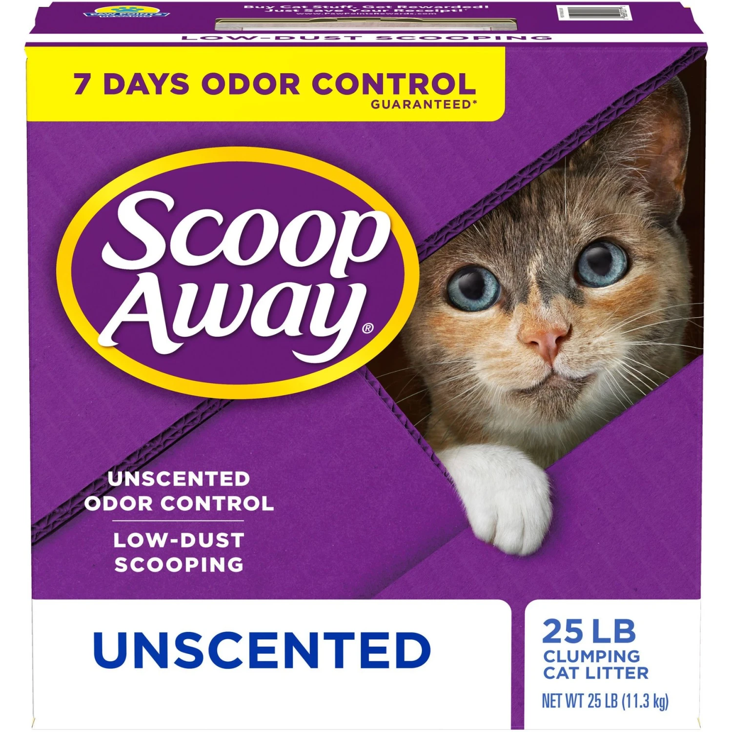 Scoop Away Unscented Clumping Clay Cat Litter 7 Scoop Away Unscented Clumping Clay Cat Litter - Image 5