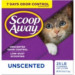 Scoop Away Unscented Clumping Clay Cat Litter 16 Scoop Away Unscented Clumping Clay Cat Litter -Cat Supplies 80311 PT5. AC SS1800 V1694458885