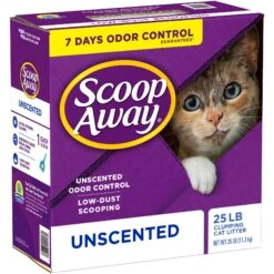 Scoop Away Unscented Clumping Clay Cat Litter 17 Scoop Away Unscented Clumping Clay Cat Litter -Cat Supplies 80311 PT6. AC SS1800 V1694457277