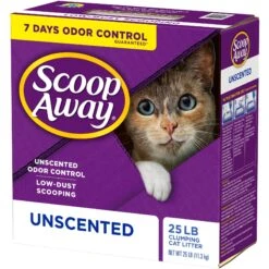 Scoop Away Unscented Clumping Clay Cat Litter 19 Scoop Away Unscented Clumping Clay Cat Litter -Cat Supplies 80311 PT8. AC SS1800 V1586456851