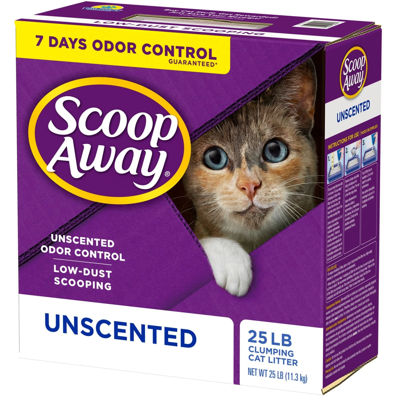 Scoop Away Unscented Clumping Clay Cat Litter 11 Scoop Away Unscented Clumping Clay Cat Litter - Image 9